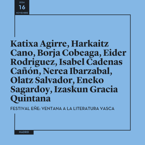 Festival Eñe: window to Basque literature