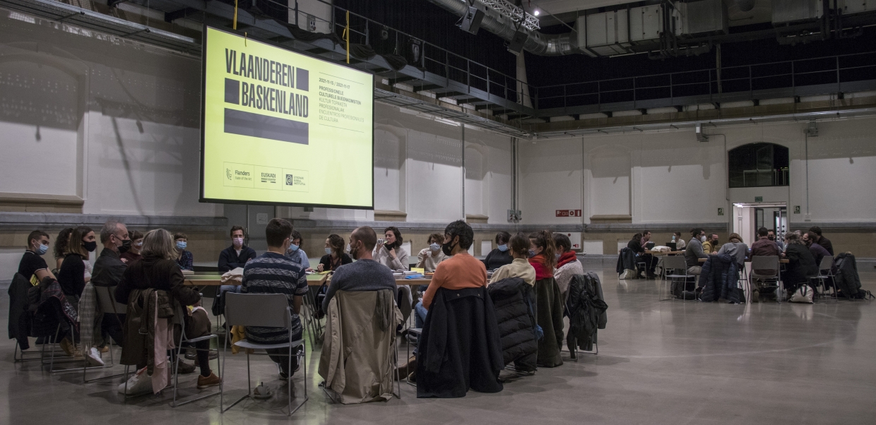 Meeting of cultural representatives from Flanders and the Basque Country