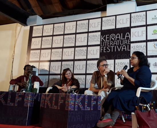 Harkaitz Cano: visita al festival literario de Kerala, India