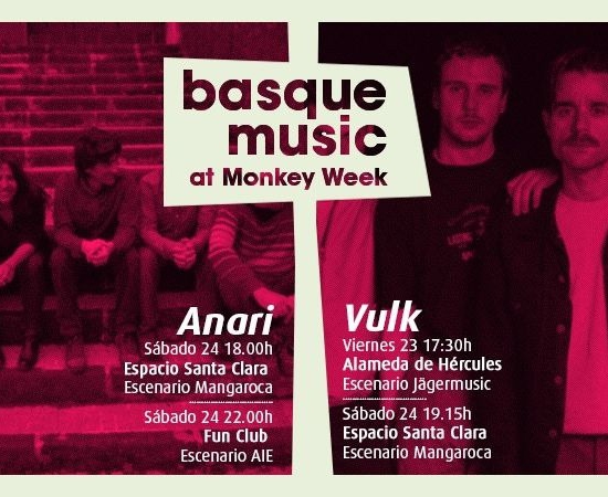 Anari y Vulk en el Festival Monkey Week