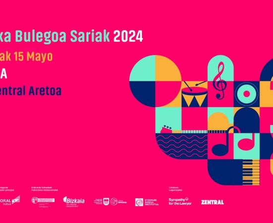 Abierto el plazo para presentar propuestas a los premios Musika Bulegoa Sariak 2024