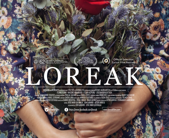 Loreak, primera película en euskera nominada a mejor película en los Goya